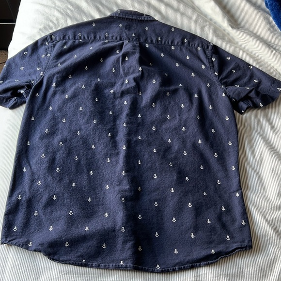 H&M Regular Fit Short-sleeved Oxford Shirt - Picture 2 of 6